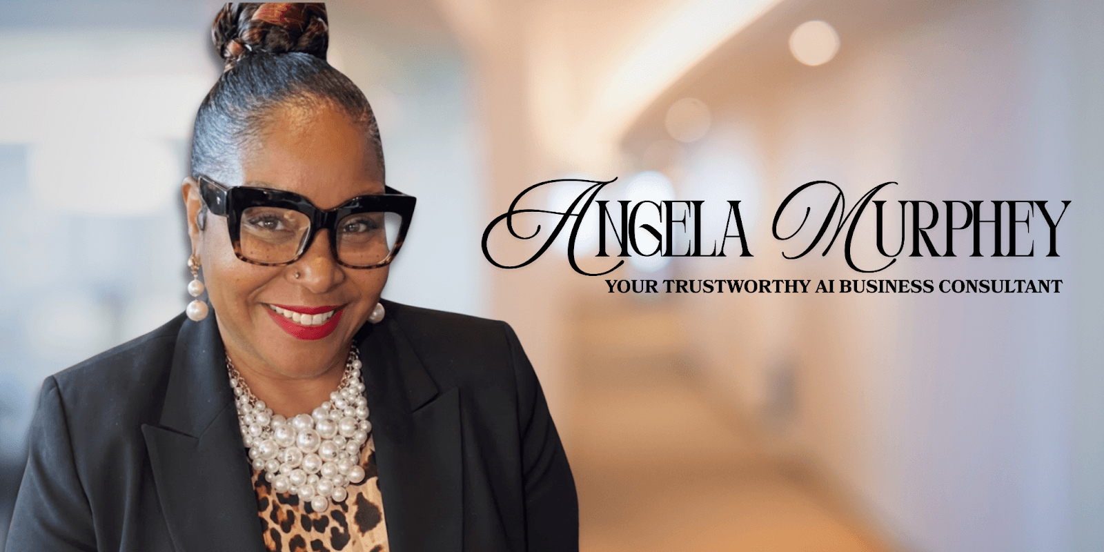 Angela Humphrey, AI business consultant, bridges the gap between human insight and technology to help businesses scale with clarity and trust.