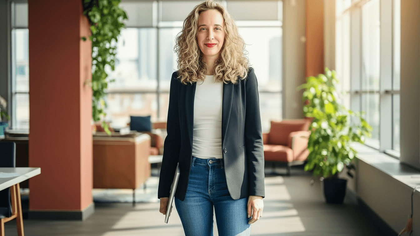 "Jessie Meyer, founder of Creative Reach AI, empowers Latino entrepreneurs with human-centered AI solutions for business growth and efficiency."