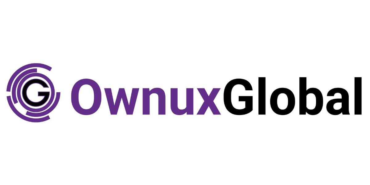 Ownux Global Logo: Logo of Ownux Global, a cybersecurity company specializing in rapid and cost-effective solutions.