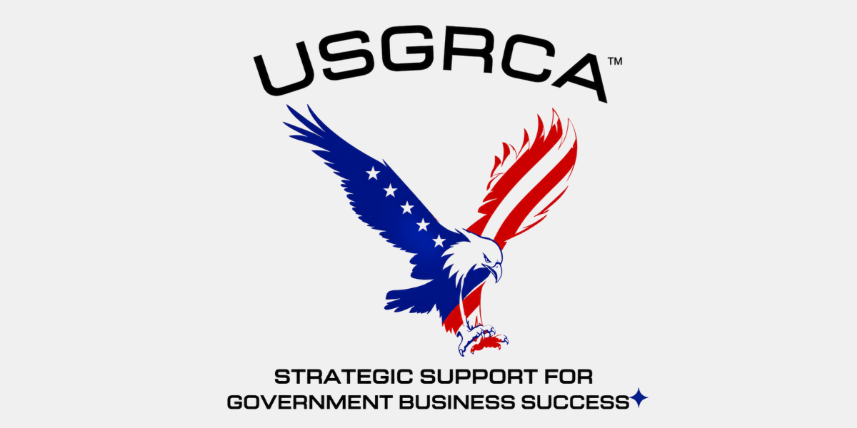 USGRCA logo featuring a patriotic eagle and the slogan “Strategic Support for Government Business Success.”