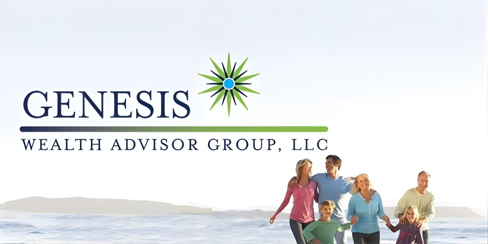 a family enjoying a walk by the beach, symbolizing the importance of planning for long-term care.