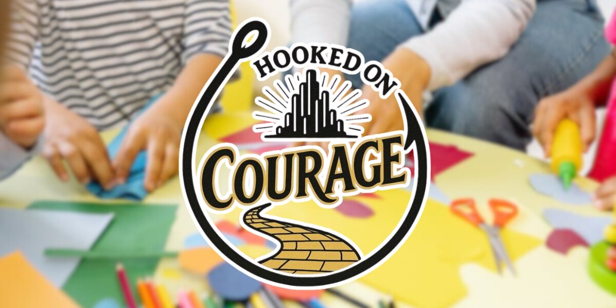 Logo of Hooked on the Wizard, symbolizing creativity and emotional intelligence in education for children's growth.