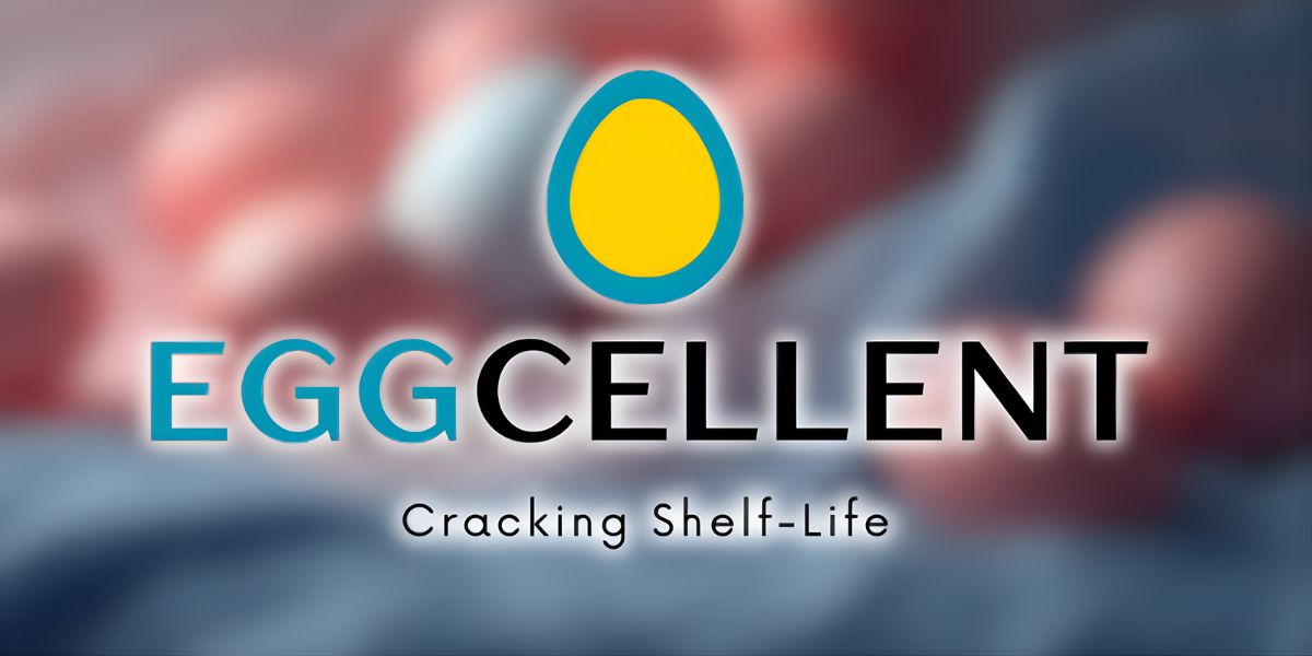 EGGcellent logo showcasing innovative egg preservation technology, extending shelf life and reducing spoilage in the egg industry.
