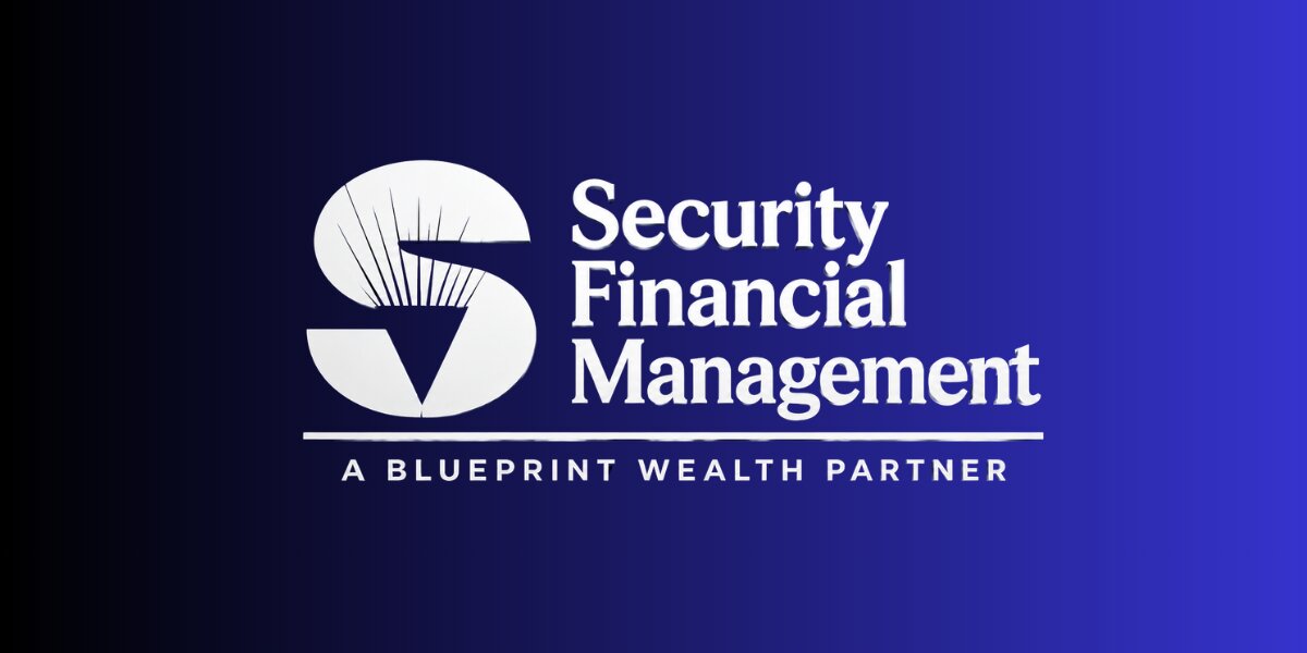 Security Financial Management logo with the tagline "A Blueprint Wealth Partner."
