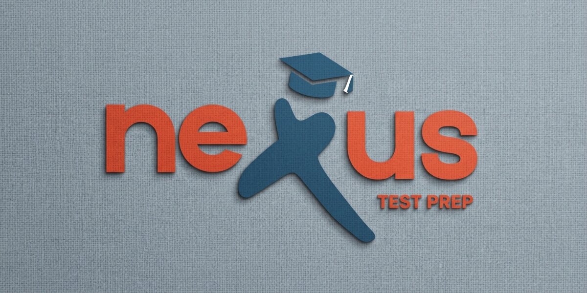 Nexus Test Prep logo with graduation cap, representing personalized tutoring and exam preparation.